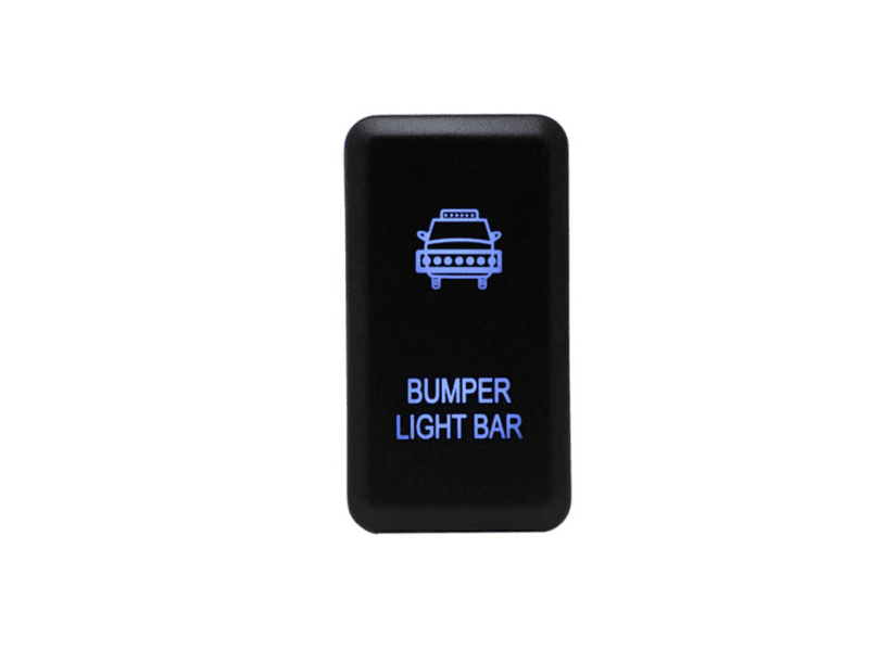 Cali Raised LED — Cali Raised Tall Style Toyota Oem Style Bumper Light Bar Switch - Blue
