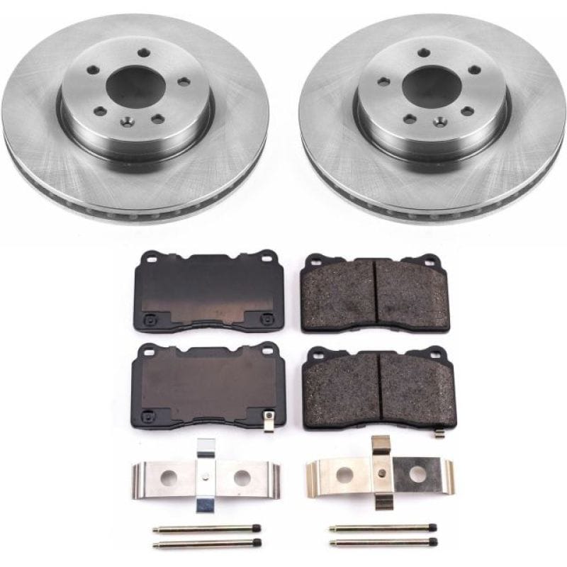 PowerStop — Power Stop 13-18 Cadillac ATS Front Autospecialty Brake Kit