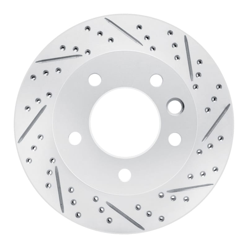 R1 Concepts — R1 02-06 Dodge Sprinter 3500 Front Right Drilled & Slotted Geo-Carbon Rotor