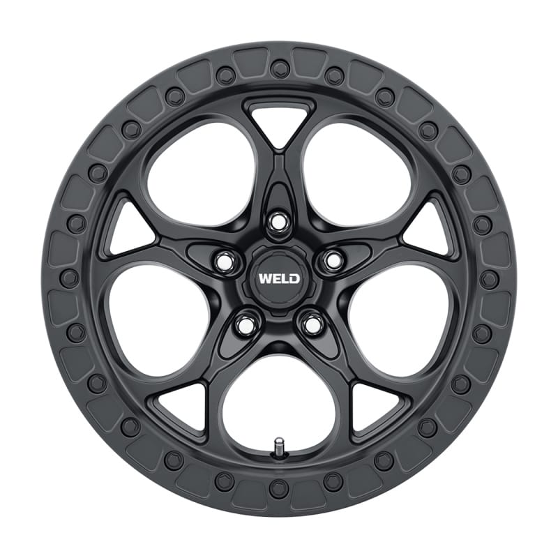 Weld — Weld Off-Road W108 17X9.0 Ledge 5X127 ET00 BS5.00 Satin Black 71.5