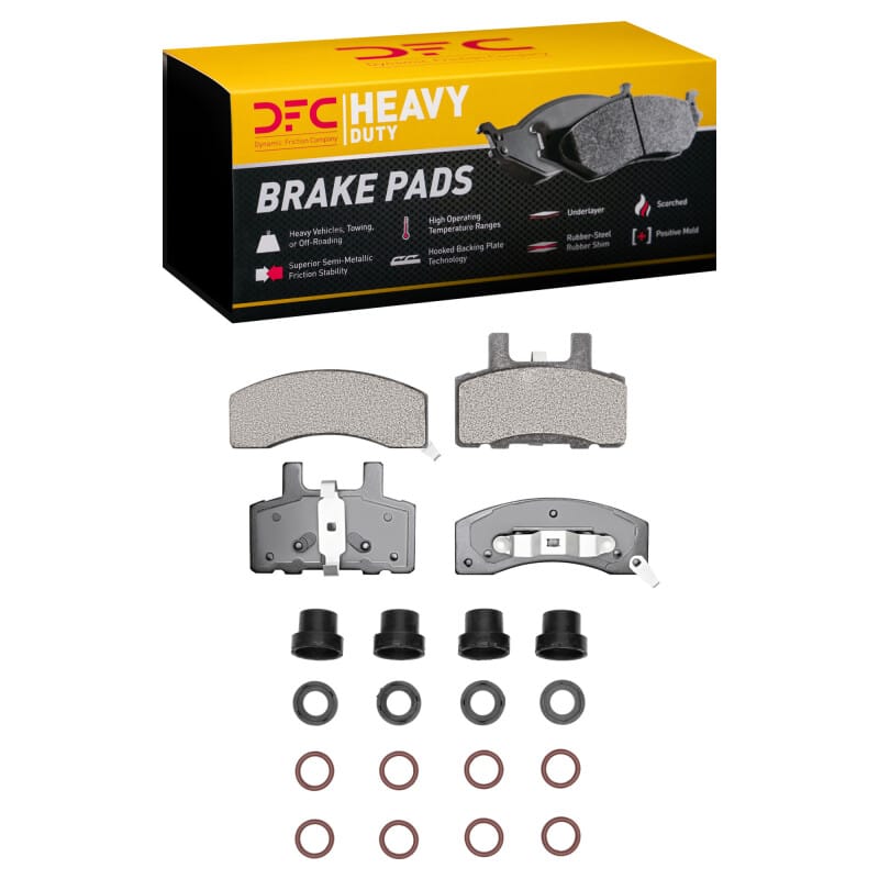 DFC — DFC 88-02 Chevrolet Express 3500 Front Heavy Duty Pads and Hardware Kit
DFC Brake Pad Set