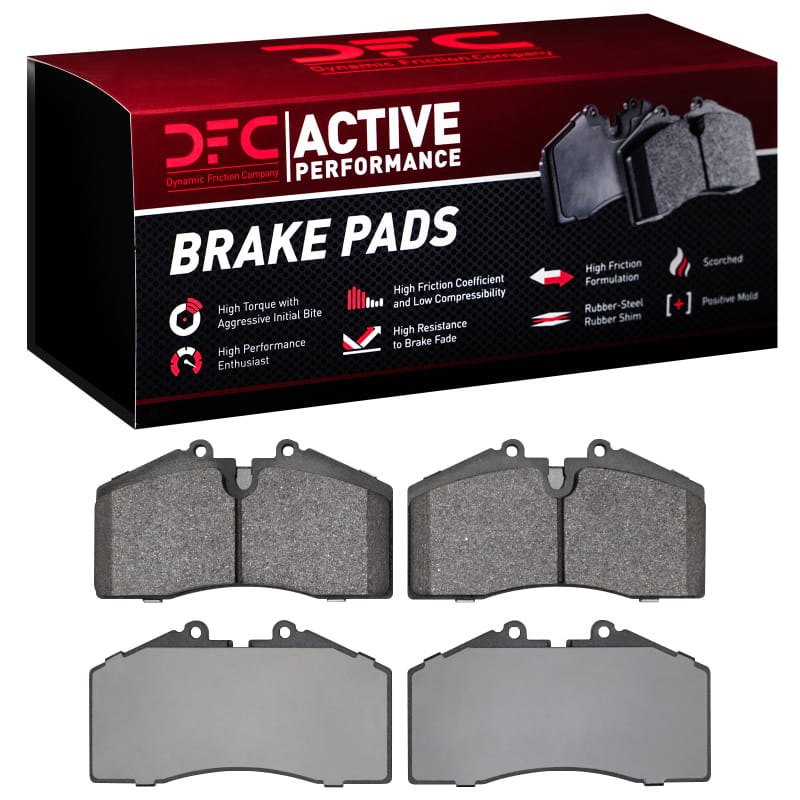DFC — DFC 86-98 Porsche 944 Turbo Front/Rear Active Performance Pads - Low Metallic
DFC Brake Pad Set