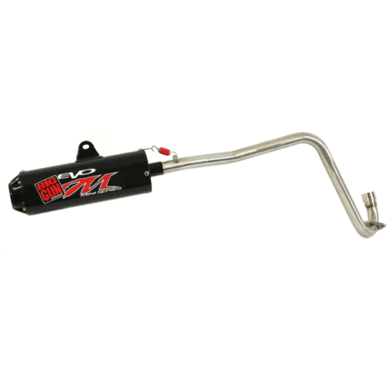 Big Gun — Big Gun 13-18 Honda CRF 110F Evo M Series Black Out Full System Exhaust