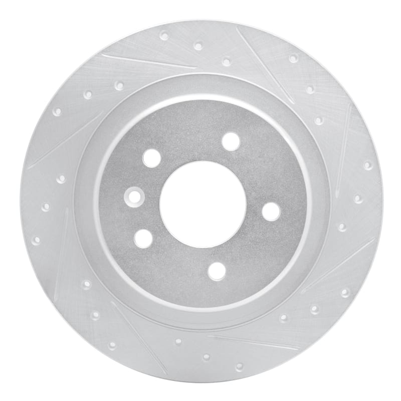 R1 Concepts — R1 16-18 Buick Envision Rear Right Drilled & Slotted Silver Brake Rotor
R1 Brake Rotor Drill