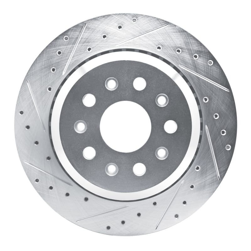 R1 Concepts — R1 20-25 Jeep Wrangler Rear Left Drilled & Slotted Silver Brake Rotor
R1 Brake Rotor Drill