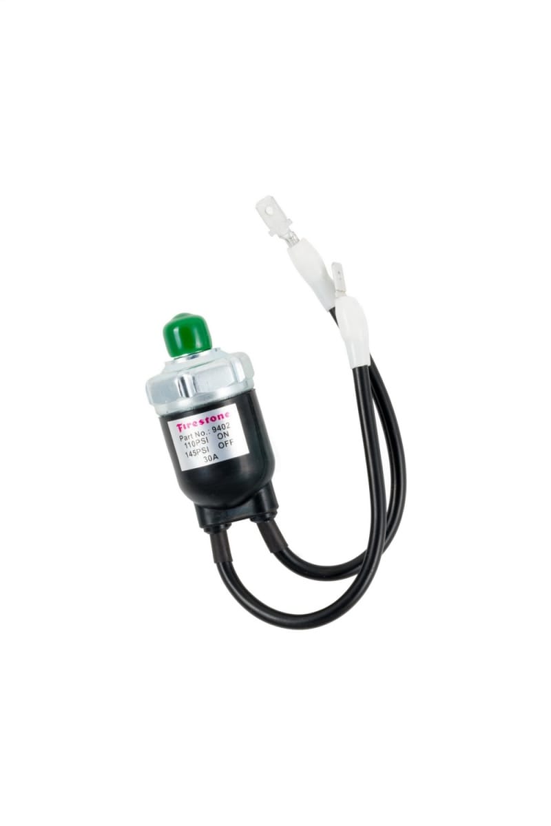 Firestone — Firestone Sealed Air Pressure Switch 110-145 PSI - Single (WR17609402)
Air Pressure Switch
AirPrsSw