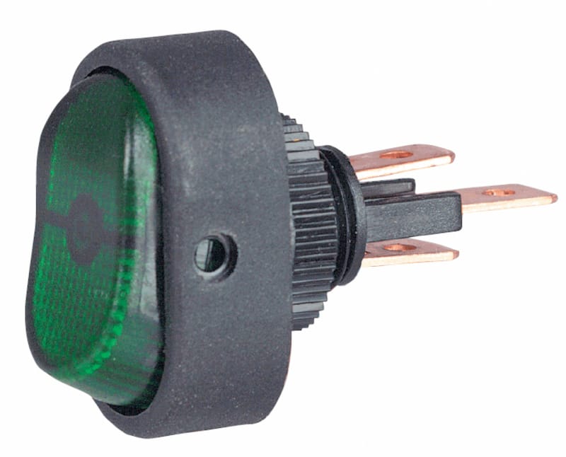 Hella — Hella Switch Rocker Spst Red