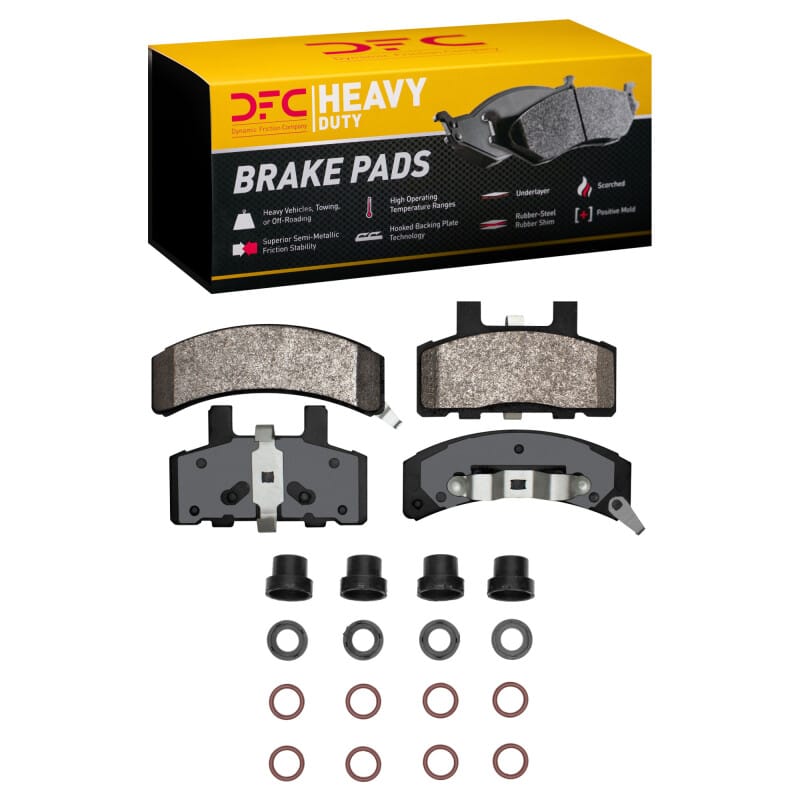DFC — DFC 88-02 Cadillac Fleetwood Front Heavy Duty Pads and Hardware Kit
DFC Brake Pad Set
