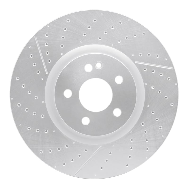 R1 Concepts — R1 14-19 Mercedes-Benz GLA45 AMG Front Drilled & Slotted Silver Brake Rotor
R1 Brake Rotor Drill