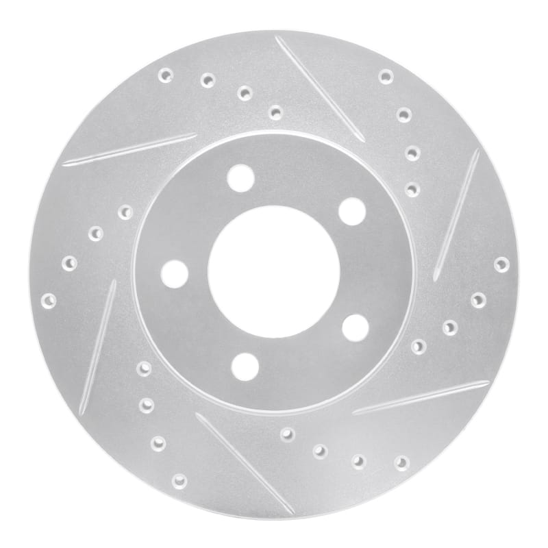 R1 Concepts — R1 91-00 Ford Windstar Front Right Drilled & Slotted Silver Brake Rotor
R1 Brake Rotor Drill