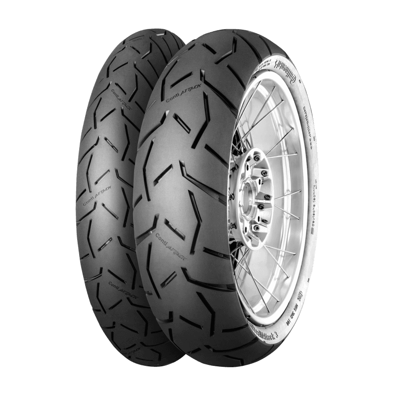Continental Tire — Continental ContiTrailAttack 3 - 190/55 ZR 17 M/C (75W) TL Rear