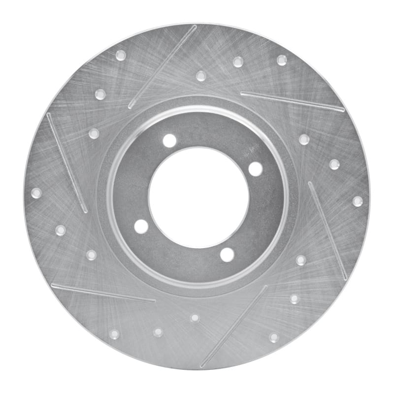 R1 Concepts — R1 62-80 MG MGB Front Left Drilled & Slotted Silver Brake Rotor
R1 Brake Rotor Drill