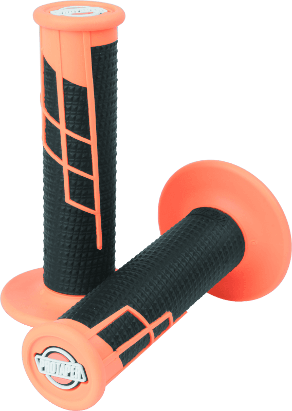 ProTaper — Handlebar Grip - Half Waffle Neon Orange/Black