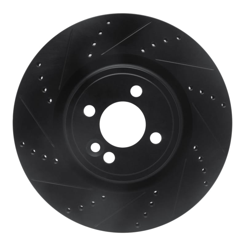 R1 Concepts — R1 09-14 Mini Cooper (Excl Clubman) Front Left Drilled & Slotted Black Brake Rotor
Disc Brake Rotor