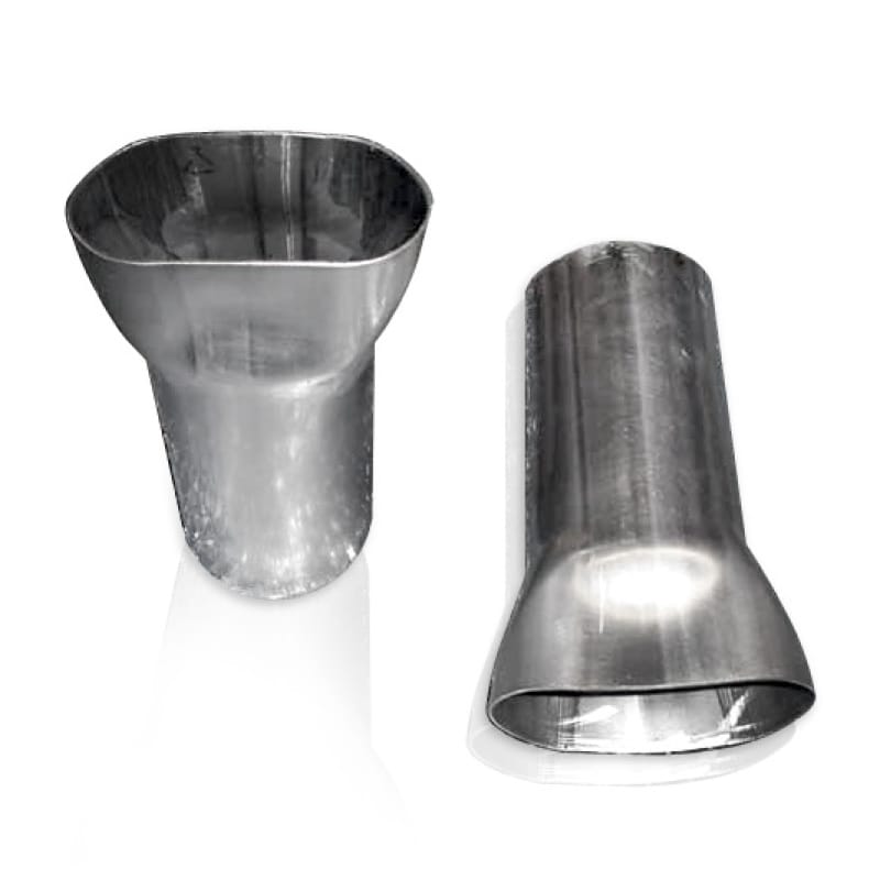 Stainless Works — Stainless Works 2 Way Collector - 1 3/4in Inlets 2 1/2in Single Outlet
Header Collector