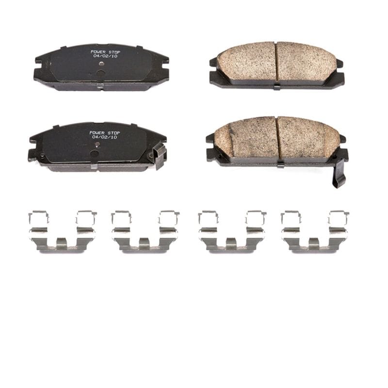 PowerStop — Power Stop 86-89 Acura Integra Front Z17 Evolution Ceramic Brake Pads w/Hardware
Z17 Brake Pads