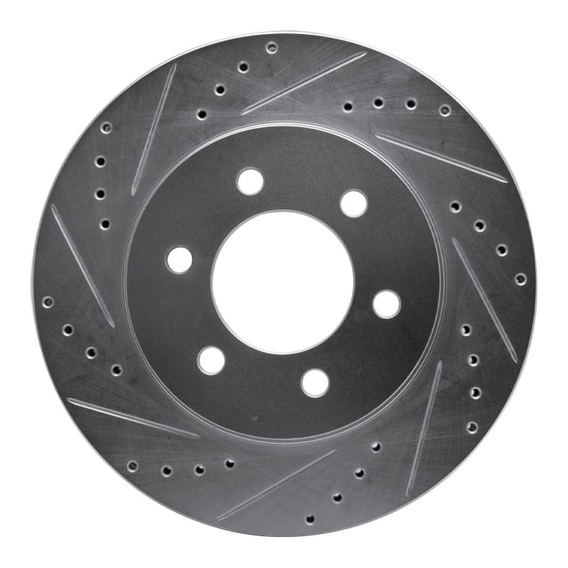 R1 Concepts — R1 02-06 Ford Expedition Front Left Drilled & Slotted Silver Brake Rotor
R1 Brake Rotor Drill