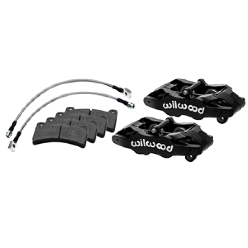 Wilwood — Wilwood 97-04 Corvette C5 All/05-13 C6 Base Models DPC56 Rear Caliper Kit - Black