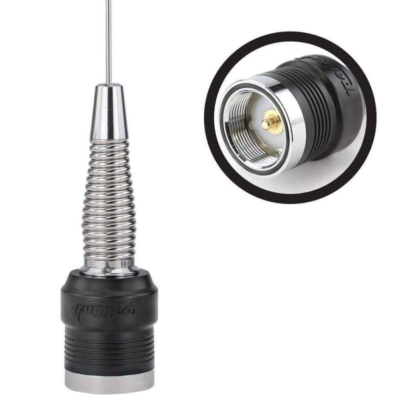 Rugged Radios — Rugged Radios UHF & VHF Wide Band 1/4 Wave Antenna with Spring (132 - 525 MHz)