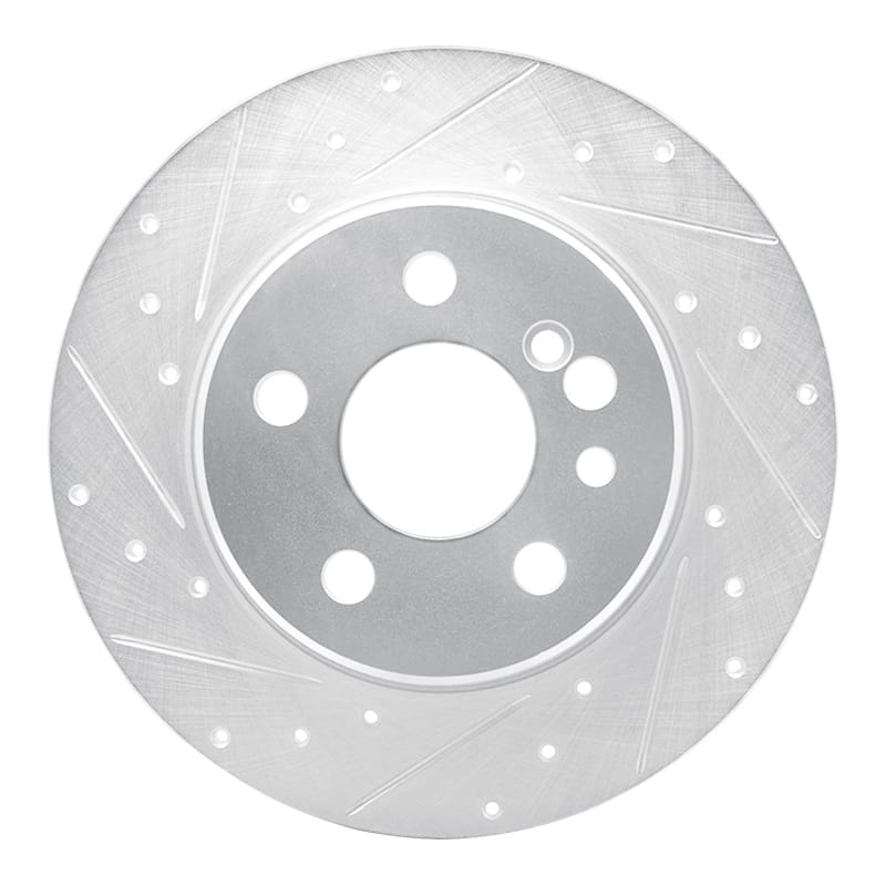 R1 Concepts — R1 91-99 Mercedes-Benz 300SD Rear Left Drilled & Slotted Silver Brake Rotor
R1 Brake Rotor Drill