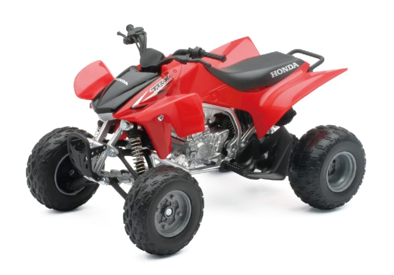 New Ray Toys — New Ray Toys Honda TRX450R ATV (Red)/ Scale - 1:12