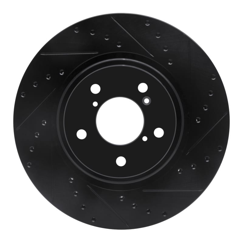 R1 Concepts — R1 17-20 Acura MDX Front Right Drilled & Slotted Black Brake Rotor
R1 Brake Rotor Drill