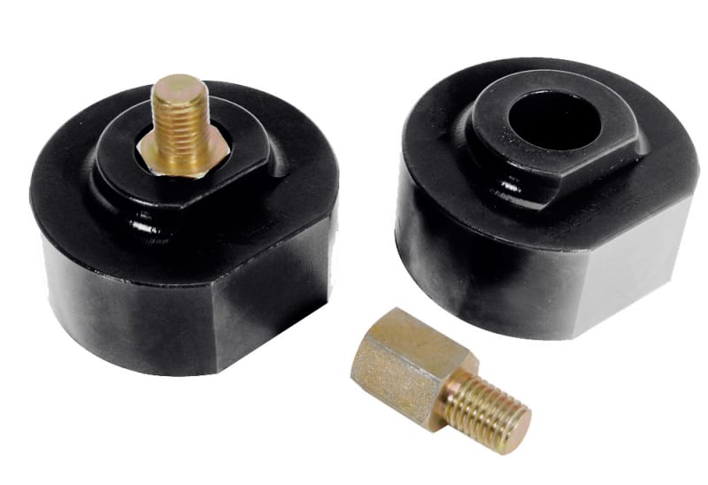 Prothane — Prothane 99-09 Ford F250/350 2wd Front Coil Spring 2in Lift Spacer - Black
COIL SPRING ISOLATOR