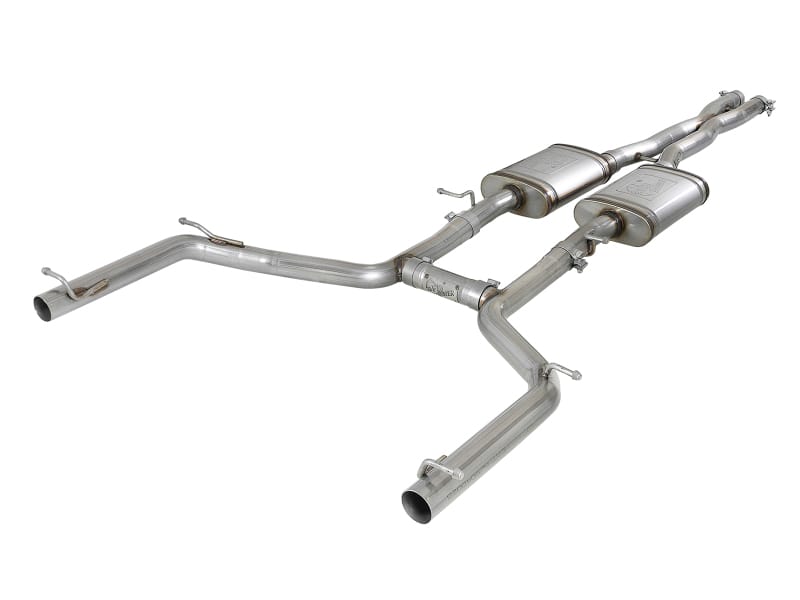 aFe — aFe MACH Force-Xp 2-1/2in 304 SS Cat-Back Exhaust 15-19 Dodge Challenger V6-3.6L - Raw Tip
Cat-Back Exhaust