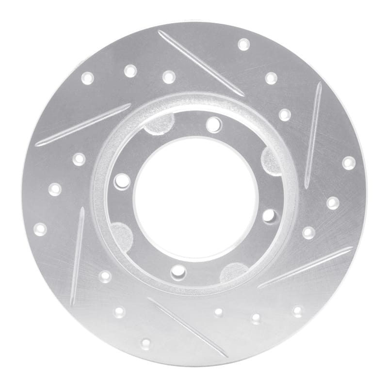 R1 Concepts — R1 80-82 Toyota Tercel Front Right Drilled & Slotted Silver Brake Rotor
R1 Brake Rotor Drill