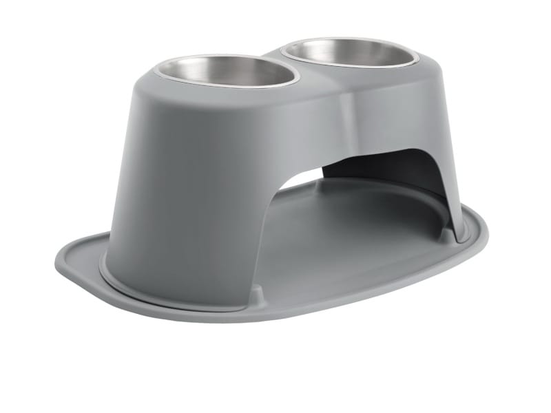 WeatherTech — WeatherTech Pet Feeding System Double High 64oz 12in. Stainless Bowl - Dark Grey
Dog Bowl