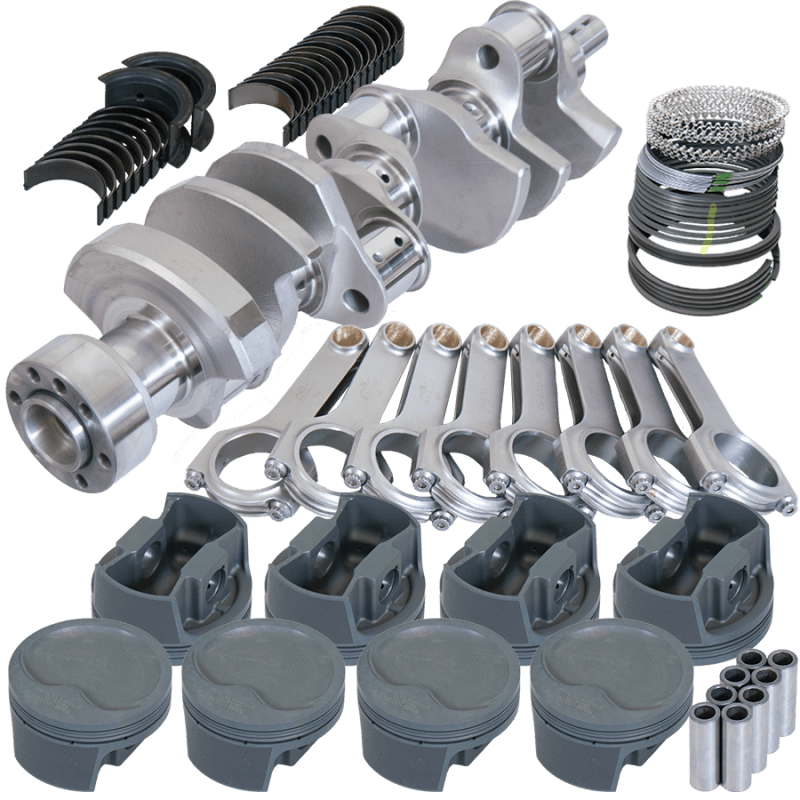 Eagle — Eagle Chevy LT1 350 1Pc 3.750in Crank 5.700in H-Beam -16cc Inv Dome 4.040in Piston Rotating Assembly
Competition Assembly