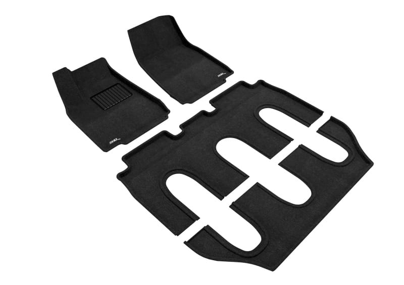 3D MAXpider — 3D MAXpider 16-17 Tesla Model X Non-Folding 7-Seat Elegant Black R1 R2 R3
Floor Mat Set