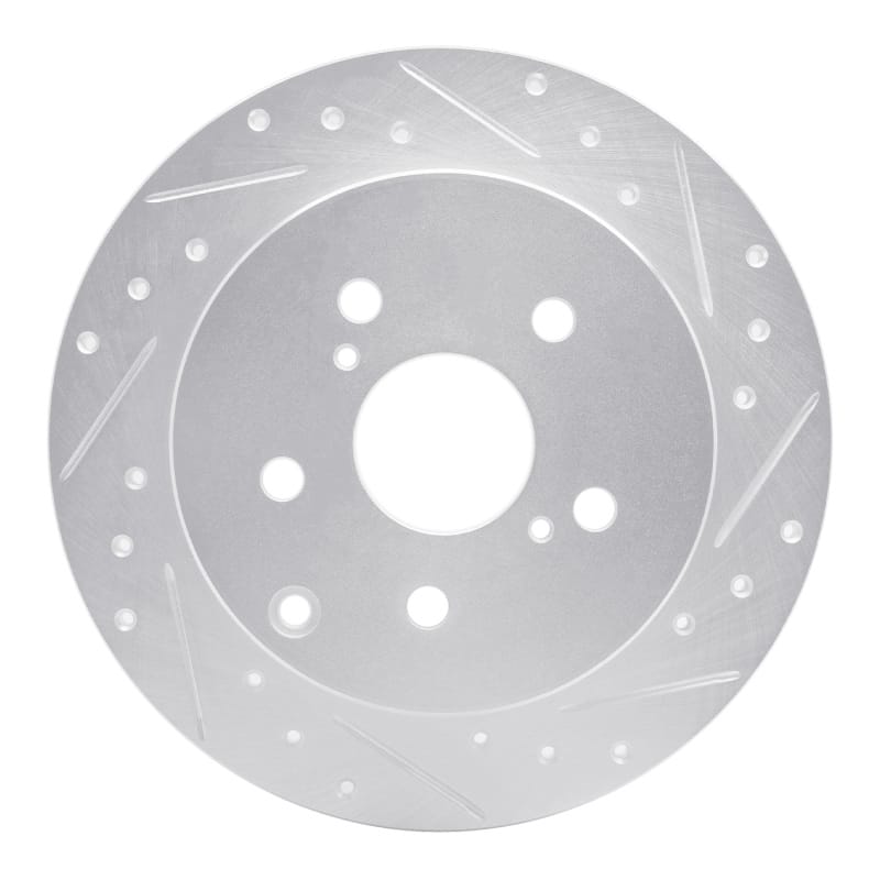 R1 Concepts — R1 12-20 Toyota Prius V Rear Right Drilled & Slotted Silver Brake Rotor
R1 Brake Rotor Drill