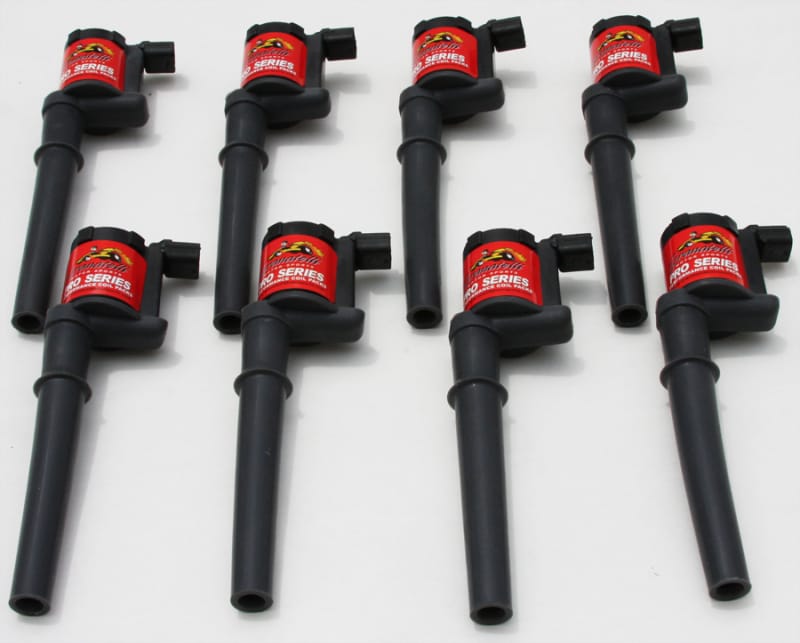 Granatelli Motor Sports — Granatelli 99-13 Ford 4.6L/5.4L/5.8L 4V Hi-Perf Coil-On-Plug Wire Conn Kit w/Coil Packs (60K Volts)
Ignition Coil