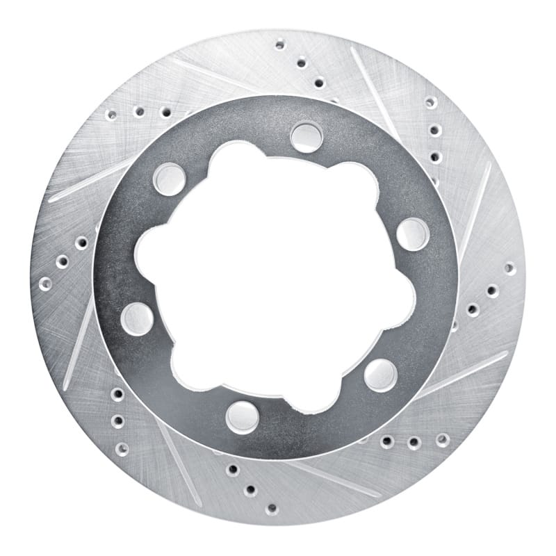 R1 Concepts — R1 2006-2025 American Coach Patriot Rear Right Drilled & Slotted Silver Brake Rotor
R1 Brake Rotor Drill
