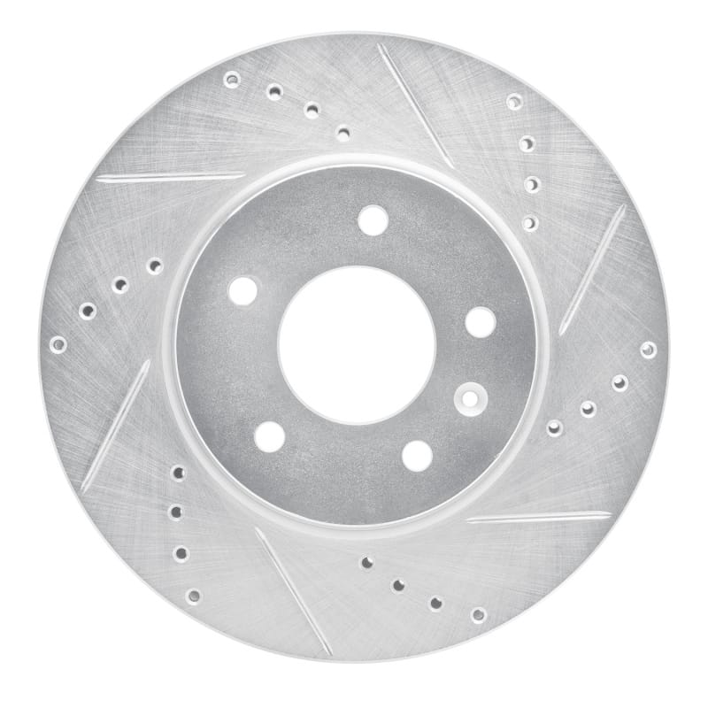 R1 Concepts — R1 07-15 Chevrolet Equinox Front Right Drilled & Slotted Silver Brake Rotor
R1 Brake Rotor Drill