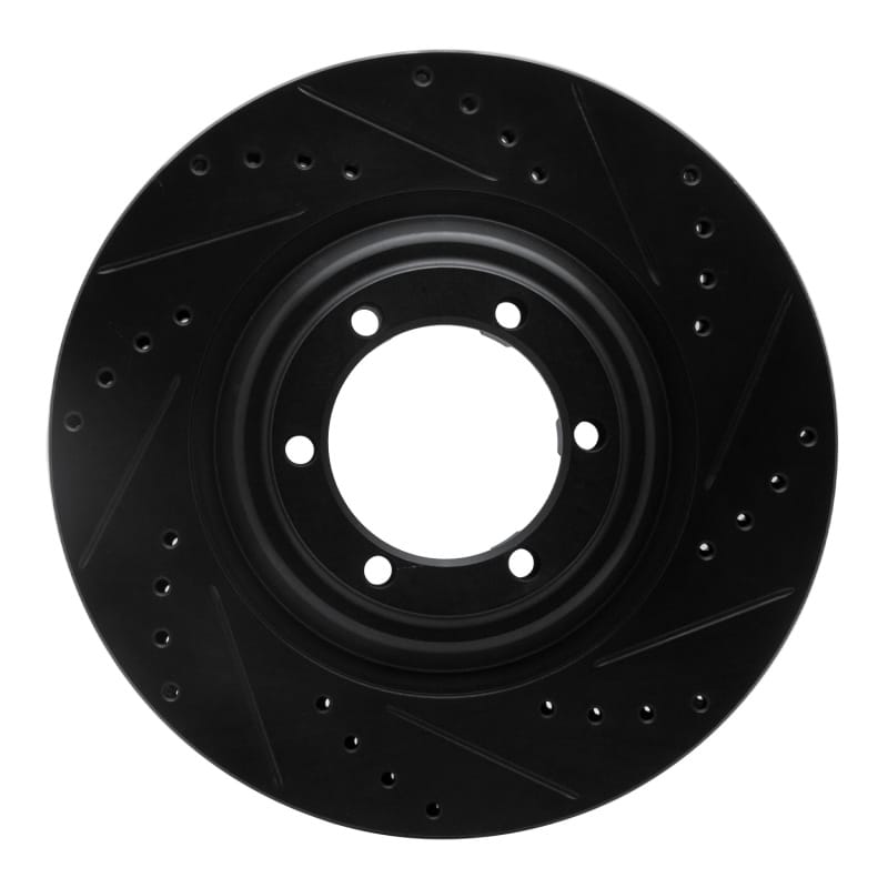 R1 Concepts — R1 12-18 Chevrolet Colorado Front Right Drilled & Slotted Black Brake Rotor
R1 Brake Rotor Drill