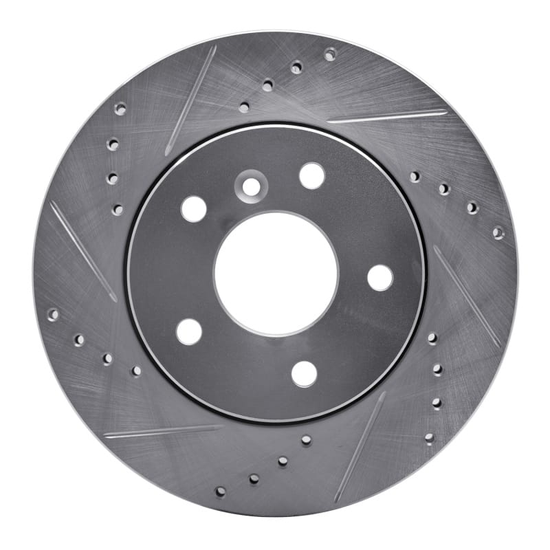R1 Concepts — R1 99-04 Land Rover Discovery Front Left Drilled & Slotted Silver Brake Rotor
R1 Brake Rotor Drill