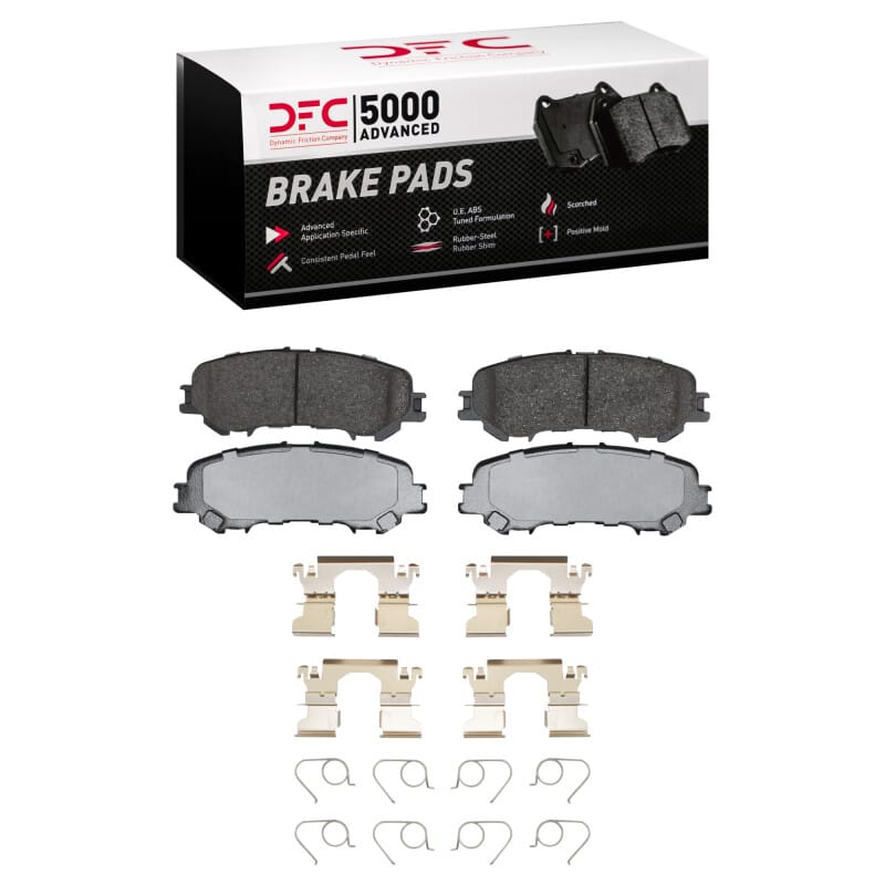 DFC — DFC 17-24 Nissan Titan Rear 5000 Advanced Ceramic Brake Pads and Hardware Kit
DFC Brake Pad Set