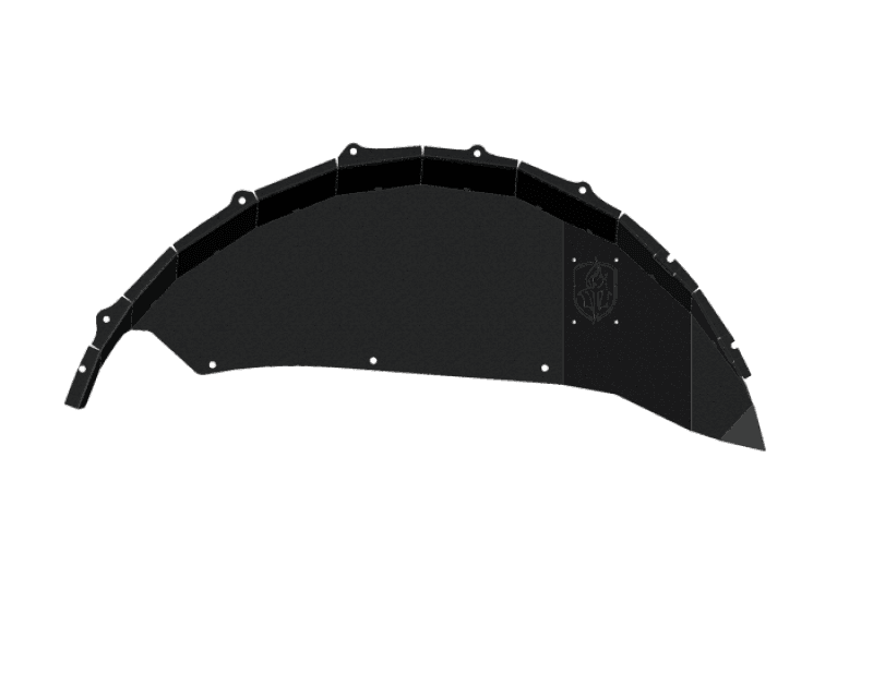 Road Armor — Road Armor 18-20 Jeep Wrangler JL Stealth Rear Fender Liner Body Armor - Black Steel