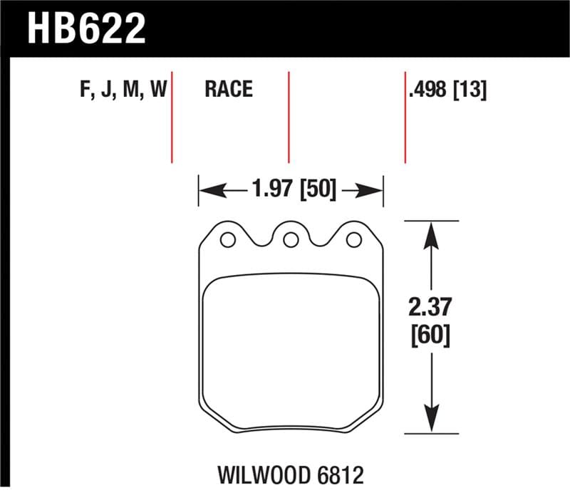 Hawk Performance — DTC-30 Disc Brake Pad