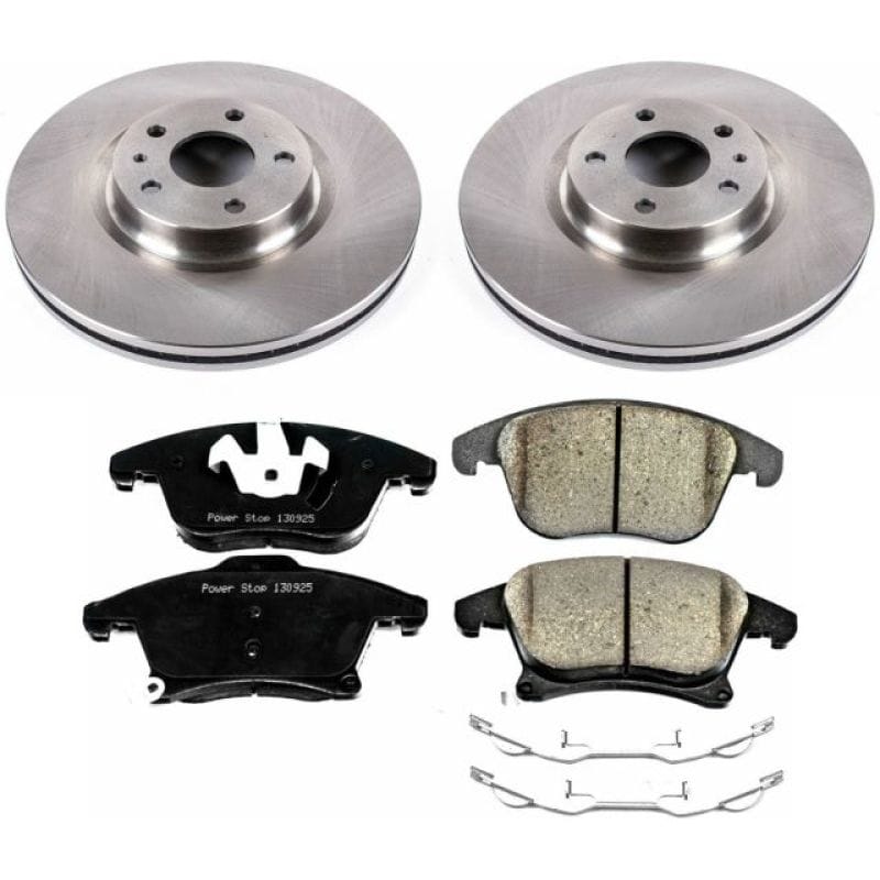 PowerStop — Power Stop 13-19 Ford Fusion Front Autospecialty Brake Kit