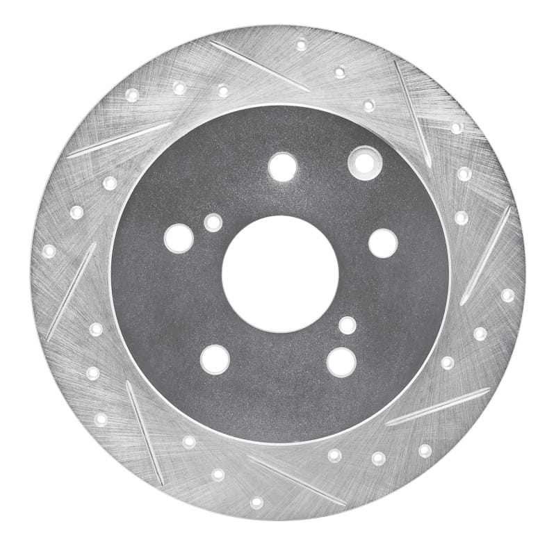 R1 Concepts — R1 09-13 Pontiac Vibe Rear Right Drilled & Slotted Silver Brake Rotor
R1 Brake Rotor Drill