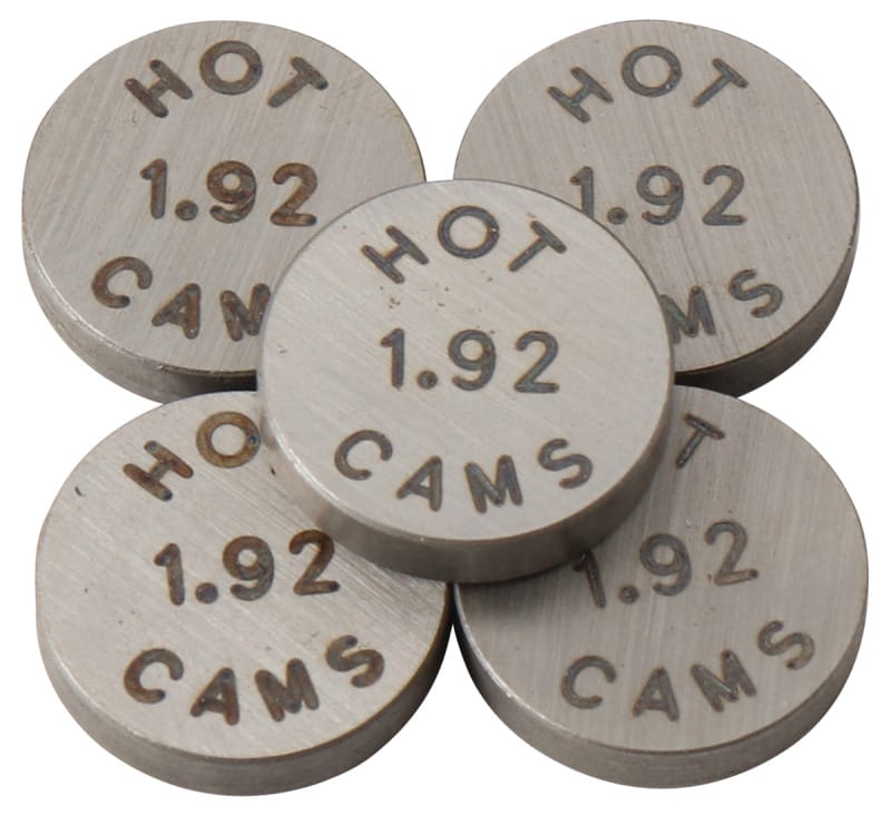 Hot Cams — Hot Cams Shim Kits 1.920mm Thickness - 5 Pack