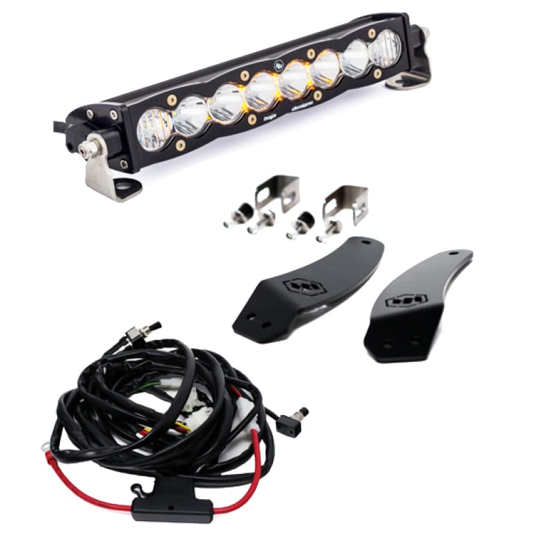 Baja Designs — Baja Designs S8 2018 Textron Wildcat XX 10in Grille Mount Kit