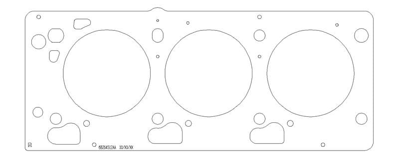 Cometic Gasket — Chrysler EGF/EGG/EGJ/EGK/EGQ/EGS SOHC V6 Cylinder Head Gasket