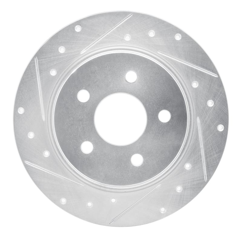 R1 Concepts — R1 14-19 Suzuki SX4 S-Cross (Mexico) Rear Left Drilled & Slotted Silver Brake Rotor
R1 Brake Rotor Drill