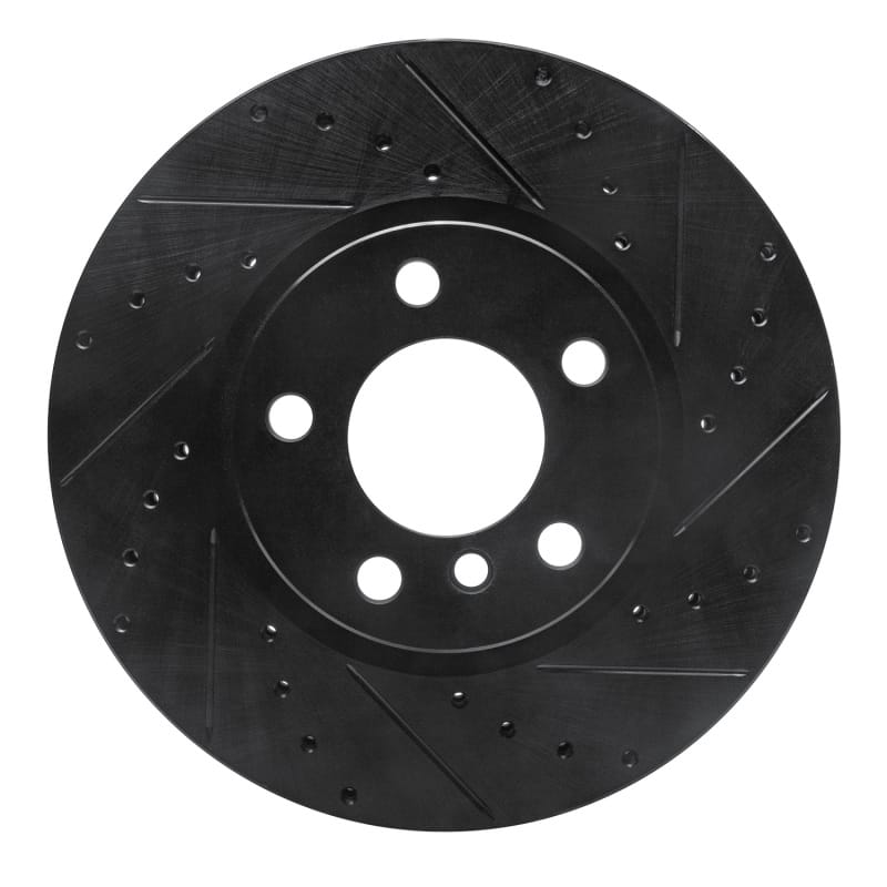 R1 Concepts — R1 11-18 BMW X4 Front Right Drilled & Slotted Black Brake Rotor
R1 Brake Rotor Drill
