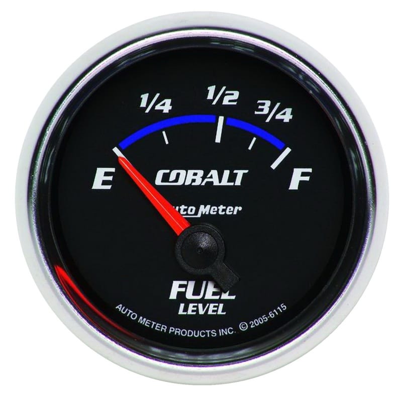 AutoMeter — Autometer Cobalt 52mm 73 E/ 10 F SSE Fuel Level Gauge
GA 2" FUEL 73-10 CB