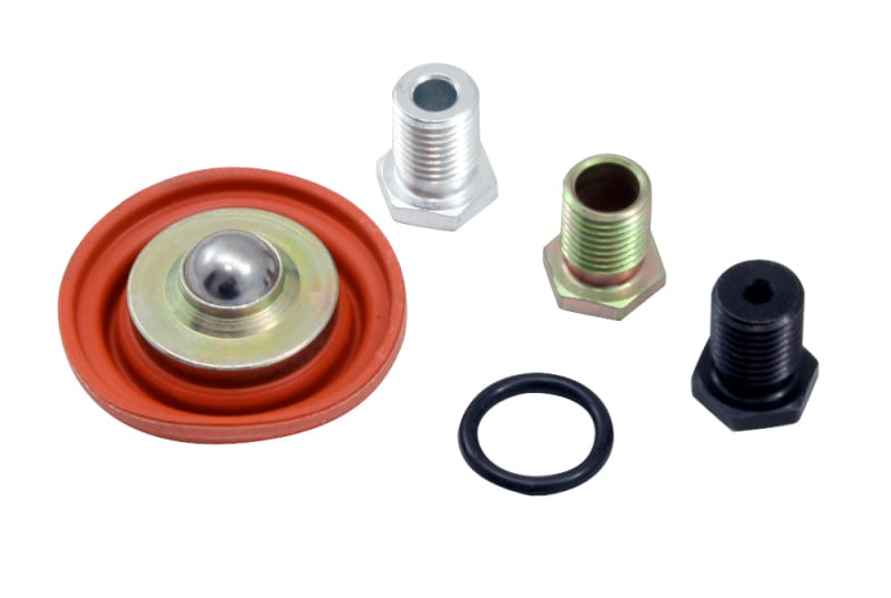 AEM — AEM Universal Fuel Pressure Regulator Rebuild Kit
Adj Fuel Press Reg
Adjustable Fuel